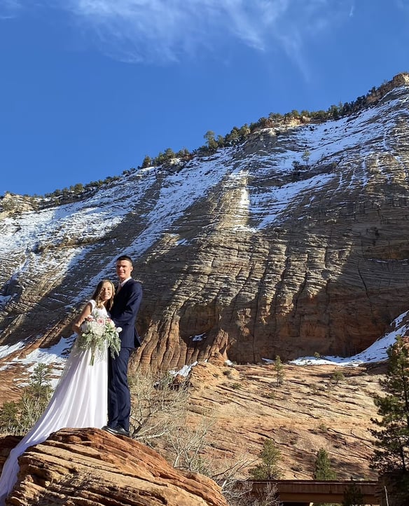 Winter in Zion